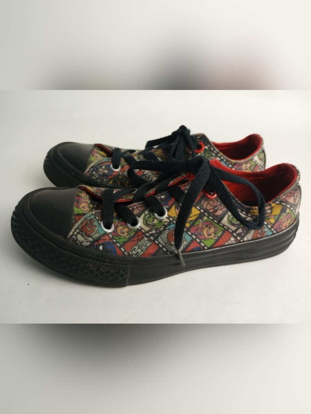 Converse Chuck Taylor Teen Titans Go Low Top Sneakers, Size 13 Kids
